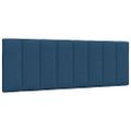 vidaXL Posteľ s matracom Hanko modrá 120x200 cm látka