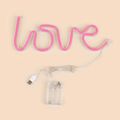 MANTA LOVE, LED Neon plexi dekorácia