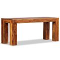 vidaXL Lavička z masívneho akáciaového dreva, 110x35x45 cm