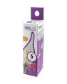 Dekoračná LED žiarovka FILAMENT Trixline 5W 600lm C35L E14 teplá biela