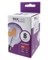Dekoračná LED žiarovka FILAMENT Trixline 8W 960lm G95 E27 teplá biela