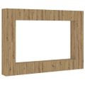 VidaXL 8 dielna súprava nástennej TV skrinky Artisan Oak