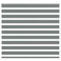 vidaXL Zebra roleta tmavošedá 160x150 cm šírka látky 155,9cm polyester