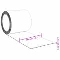 vidaXL Záves na dvere, červený 200 mmx1,6 mm 25 m, PVC
