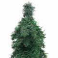 vidaXL Umelý predsvietený vianočný stromček so 130 LED 210 cm
