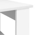 vidaXL Konferenčný stolík Biela 72 x 50 x 50 cm Kompozitné drevo