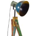 vidaXL Podlahová lampa 25 W viacfarebná 45x45x120 cm E27