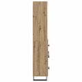 vidaXL Highboard 2 ks Remeselný dub 69,5 x 34 x 180 cm