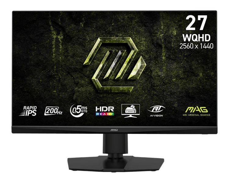 MSI MAG/272QPF E20/27''/IPS/QHD/200Hz/0,5ms/Čierna/3R