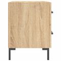 vidaXL Nočný stolík dub sonoma 40x35x47,5 cm kompozitné drevo