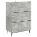 vidaXL Zásuvkový kabinet 66 x 34,5 x 92 cm Kompozitné drevo