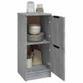 vidaXL Komoda sivý dub sonoma 30x30x70 cm spracované drevo