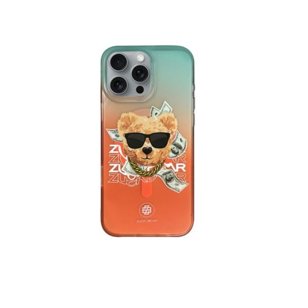 Kryt Zuck Bear Harold Magsafe pre iPhone 16 Pro Max oranžový TTT