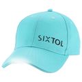 Kšiltovka s LED svetlom B-CAP 25 lm, nabíjacia, USB, univerzálna veľkosť, tyrkysová SIXTOL