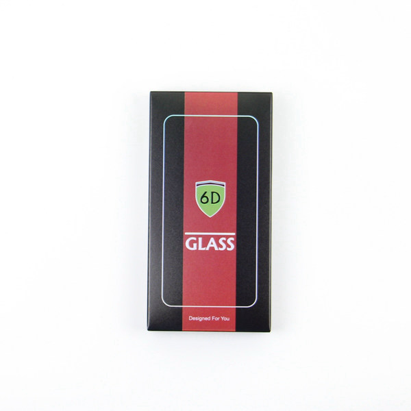 Tempered glass 6D for iPhone 15 6,1" / 16 6,1" black frame 10in1
