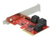 Radič úložiska - SATA 6Gb/s - nízky profil - PCIe 3.0 x4