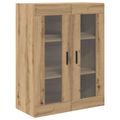 vidaXL Highboard 2 ks Remeselný dub 69,5 x 34 x 180 cm