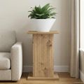 vidaXL Stojan na rastliny Dub artisan 30,5 x 30 x 43 cm