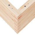 vidaXL Záhradný kvetináč 70x40x45,5 cm masívna borovica