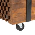 vidaXL Konferenčný stolík 110x45x38 cm tíkový masív