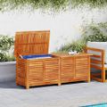 vidaXL Záhradný úložný box s mriežkami 150x50x56 cm masívna akácia