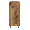 vidaXL Servírovacia skriňa Staré drevo 66 x 34,5 x 90 cm