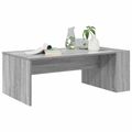 vidaXL Konferenčný stolík Sivý Sonoma 95 x 50 x 34 cm Kompozitné drevo