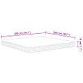 vidaXL Bonnell pružinový matrac stredne tvrdý 200x200 cm King Size