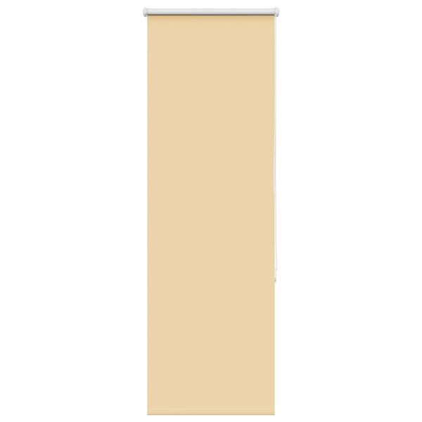 vidaXL Roleta Zatemnenie Béžová 60x130 cm Šírka látky 55,7cm Polyester