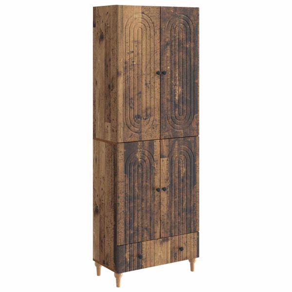 vidaXL Sada skríň 2 pcs 66 x 34,5 x 95 cm Kompozitné drevo