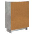 vidaXL Servírovacia skriňa so zásuvkou Betónovo sivá 66 x 34,5 x 90 cm