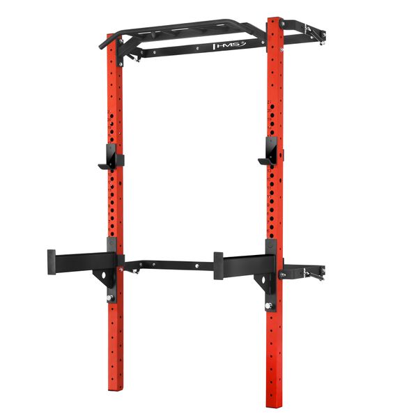 Skladacia posilňovacia klietka - Power Rack HMS KLT23 červená
