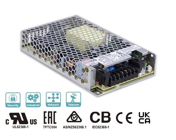 MEANWELL Priemyselný napájací zdroj 27,6V (120W)