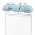 Waterproof case rainbow light blue