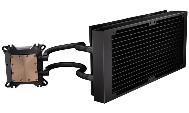 Endorfy vodný chladič CPU Navis F280 / 2x140mm / PWM / AMD i Intel Vodný chladic, pre CPU, pre Intel i AMD, 2x 140mm ventilátor, socket 1700, 1200, 115x, 2066, 2011, AM5, AM4