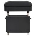 vidaXL Lakťová opierka do auta univerzálna čierna 23x8x(30-38) cm ABS