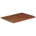 vidaXL Stolová doska 100x80x2,5 cm obdĺžnik masívne recyklované drevo