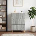 vidaXL Zásuvkový kabinet 66 x 34,5 x 90 cm Kompozitné drevo