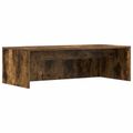 vidaXL Nástenný stôl Dymová dub Kompozitné drevo 100 x 45 x 30 cm