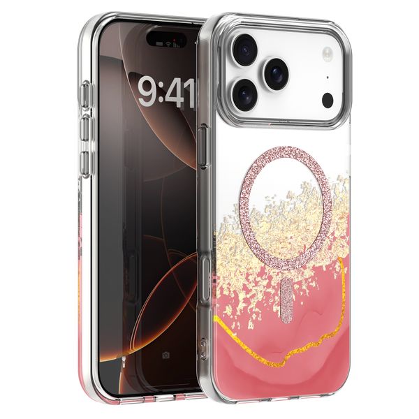 Epoxidové Mag puzdro na iPhone 17 Pro Max 6,9'' ružová