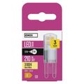 LED žiarovka EMOS ZQ9526 Classic JC 1,9W G9 teplá biela