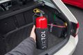 Držiak 1kg hasiaceho prístroja do auta na suchý zips CAR FIRE 1 SIXTOL