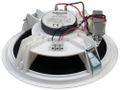 Fonestar Podhledový 100V reproduktor 15 W, 8", ABS, ocelová mřížka, montážní hl 85 mm, bílý stropní reproduktor, 100V linka, 8" dvoukonusový, 10W RMS, 75–16000 Hz, transformátor, hliníková mrížka, rychlá montáž