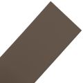 vidaXL Záhradné obruby 5 ks hnedé 10 m 15 cm polyetylén