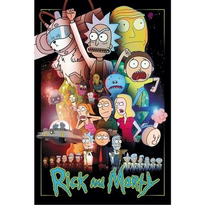 Plagát Rick and Morty - Wars