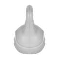 Kettlebell Bitumenový 4 kg sivý REBEL ACTIVE RBA-2322G-04