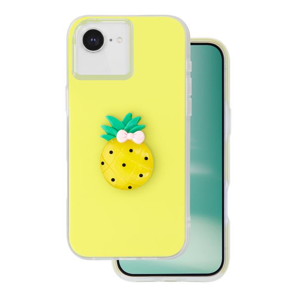 Puzdro Fruit 2in1 pre iPhone 16e / 17e žltá