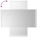 vidaXL LED kúpeľňové zrkadlo 50x100 cm