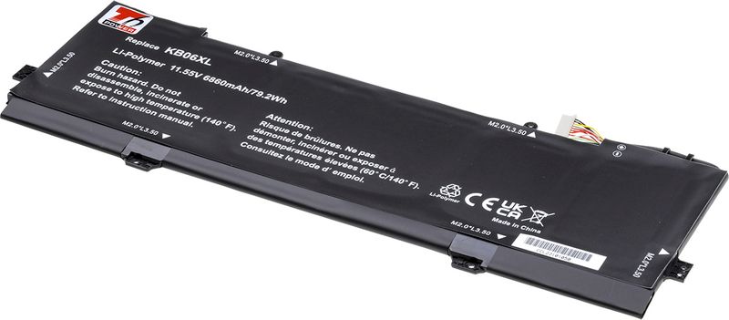 Batéria T6 Power pre HP Spectre 15-bl000 x360 serie, 6860mAh, 79Wh, 6cell, Li-pol