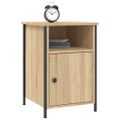 vidaXL Nočné stolíky 2 ks dub sonoma 40x42x60 cm kompozitné drevo